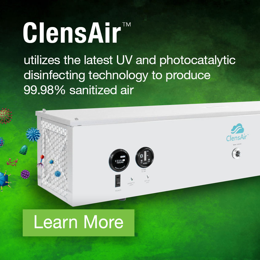 ClensAir™ for pathogens