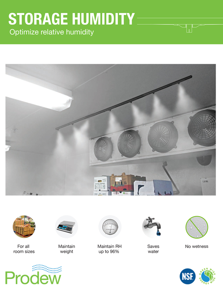 Prodew Storage Humidification